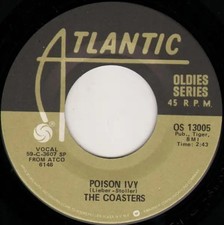 The Coasters Poison Ivy / Idol With The Golden Head Pochette Entre Neuf
