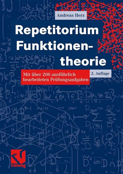 Repetitorium Funktionentheorie Andreas Herz Taschenbuch Xii Deutsch 2003-image