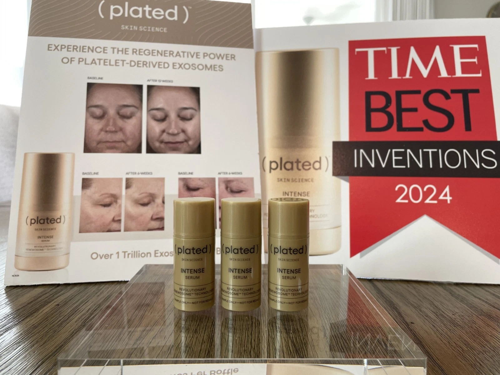 Plated Skincare Intense Serum 15ml (3*5ml) exp 2027 NO BOX FREE SHIPPING
Opens in a new window or ta