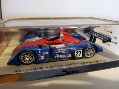 1/43 SPARK MG LOLA B160 JUDD INTERSPORT   2004 LE MANS #27 LMP1.