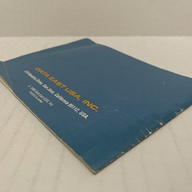 Nintendo NES Instruction Manual Karate Champ Data East Nes-Kc-Usa