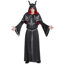 Asmodeus Teufel Kostüm schwarz Herren Fasching Karneval Halloween