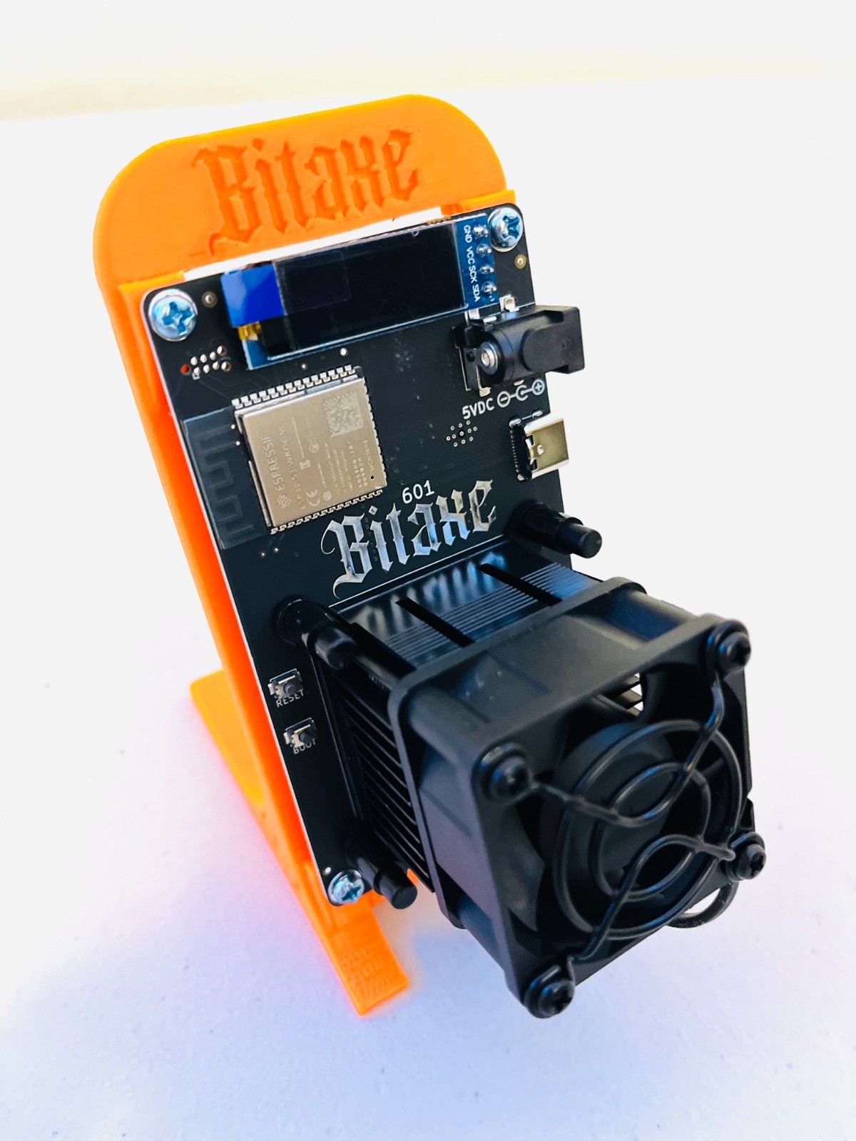 Bitaxe Gamma 601 1.2TH/s 2.4G WiFi 18W BTC Solo Lottery Miner BTC Miner