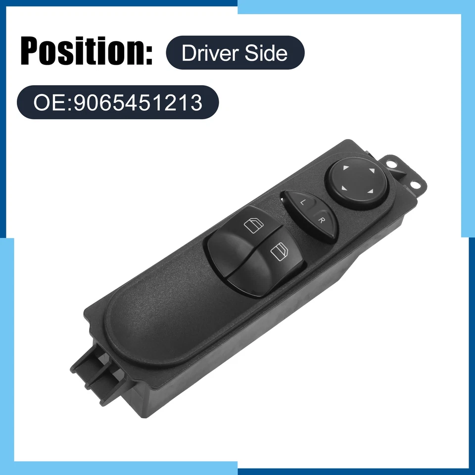Pack(1) Car Power Window Switch Driver Side for Mercedes-Benz Sprinter 3500 - Image 2 of 4