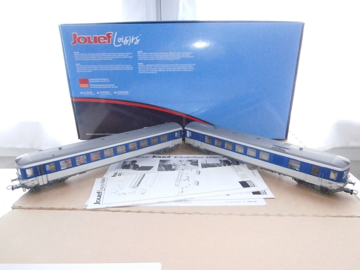 Autorail Diesel X2100, livrée bleu clair/blanc, SNCF - HJ2318 - Jouef