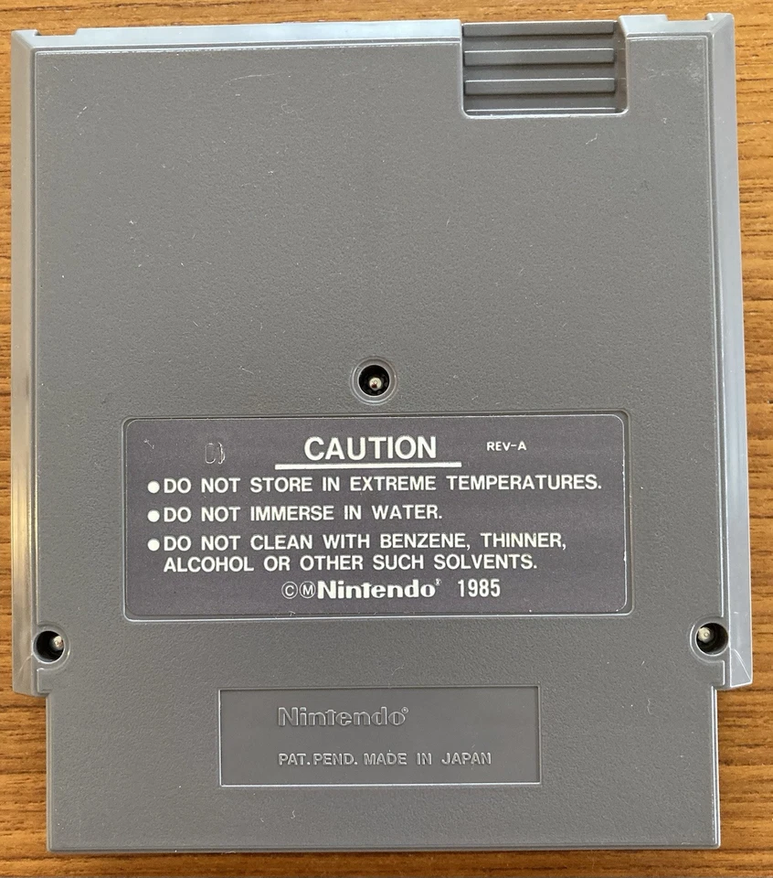 NES ~ THUNDER & LIGHTNING ~ Nintendo Game 3 Screw Game Cart Only NTSC - Image 4 of 4