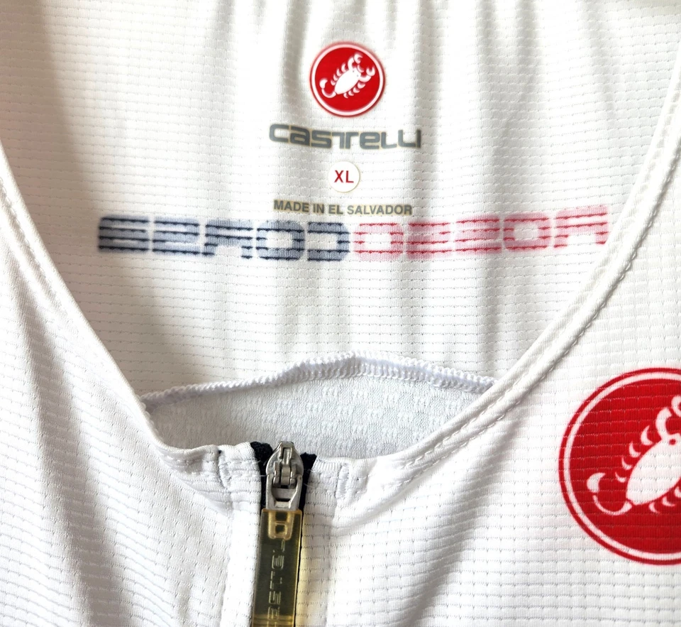 Culotte con tirantes de bicicleta Castelli para hombre talla XL Rosso Corsa negro rojo Foto 3 de 4