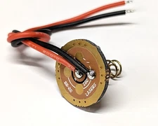 Z80 Lasers - 20mm Battery Partition Board - Spring & Wiring Options - DIY