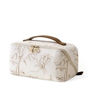 Travel Makeup Bag, Large Capacity Cosmetic Bags for Women, Waterproof Portabl...