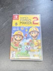 Super Mario Maker 2 (Nintendo Switch, 2019) *Game & Case - Tested*