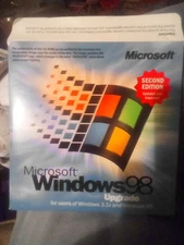 Windows 98 Upgrade 2nd Edition CD with Product Key, Very Good, GR8