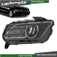 For Ford Mustang 2013-2014 HID/Xenon w/LED Projector Right Passenger Headlights