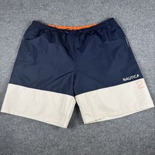 Nautica Vintage Competition 2K Men's XXL Swim Trunks Shorts 90s Y2K Retro