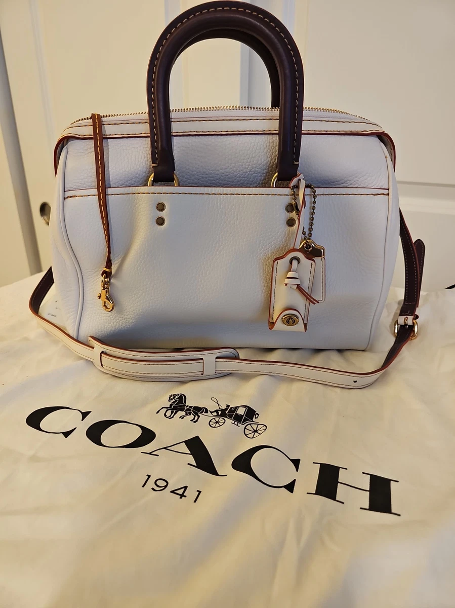 25+ Coach Satchel/Top Handle Bag White Bags & Handbags for Women