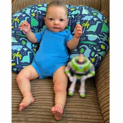Handmade Reborn Puppe Girl Gift Lifelike Baby Boy Toddler Realistic Newborn BABY