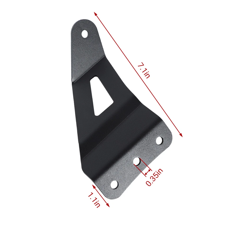 Off-road Roof LED Light Strip Bracket Car For Upper Bar Mounting Brackets Kits - Image 3 of 4