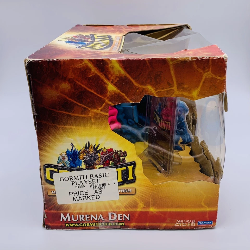 Figura Gormiti Los Señores Invencibles de la Naturaleza Murena Den - Embalaje Envejecido Foto 2 de 4