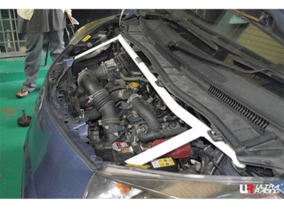 *Ultra Racing 4Point Front Strut Bar for Scion iQ (AJ10) 1.3 '09-'15 (TW4-2318)