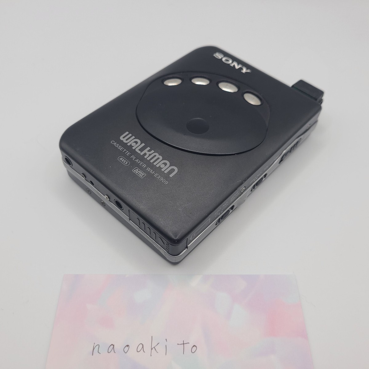 整備済｜SONY WALKMAN カセットウォークマン WM-EX909 Sony WM-EX909 ▷ Walkman.land