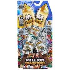 Million Warriors 10-Pack Collectible Figures Guaranteed 1 Rare 2021 Spin Masters