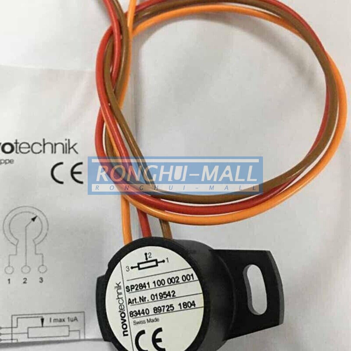 1PCS NEW FOR novotechnik potentiometer angle sensor SP2841 1PCS NEW FOR novotechnik potentiometer angle sensor SP2841