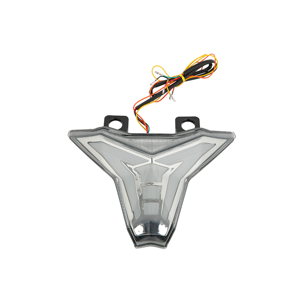 Smoked Integrated LED Tail Light Turn Signal For Kawasaki