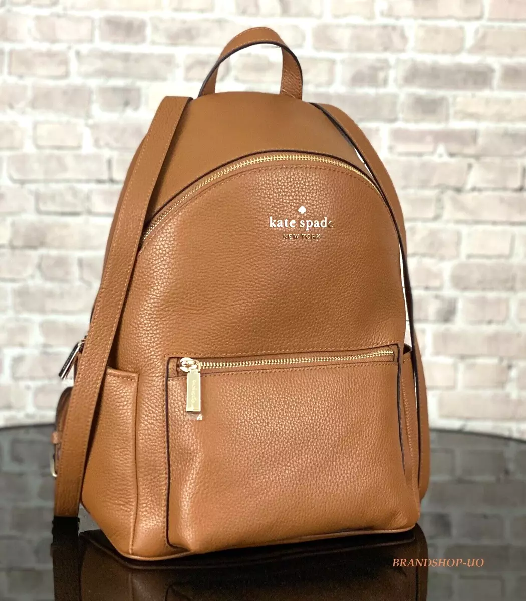 KATE SPADE NEW YORK LEILA DOME LEATHER MEDIUM BACKPACK SHOULDER BAG PURSE 399