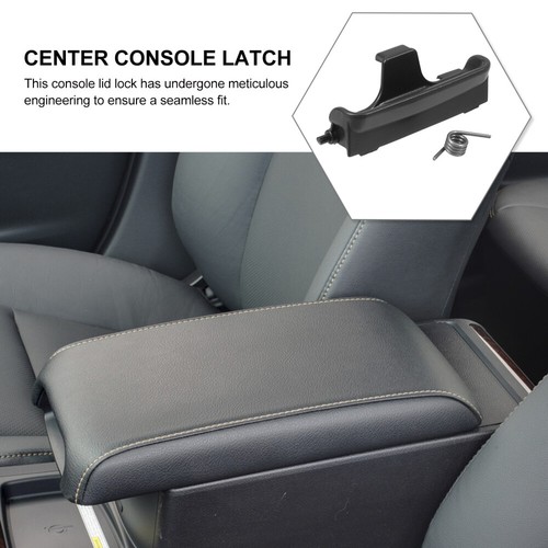 Handrail Box Cover Lock Car Armrest Locking Latch Center Console Lid - Picture 9 of 12