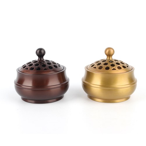 Pure Copper Incense Burner Sandalwood Censer Chinese Drama Guardian Cosplay Prop - Picture 2 of 15