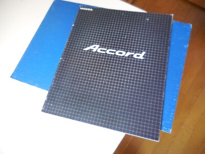 HONDA Accord Japanese Brochure 1997/09 CF4 CF5 CF3 F20B F18B