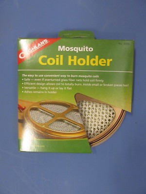 Coghlans Mosquito Coil Holder #8688.  Safe, efficient, and versatile   NEW