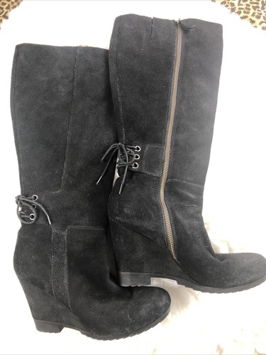 High Wedge Boots, Size 8M Gorgeous | eBay