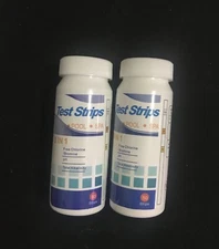 2 Test Strips / 3 in 1 free Chlorine/Bromine-ph-total alkalinity 50 strips