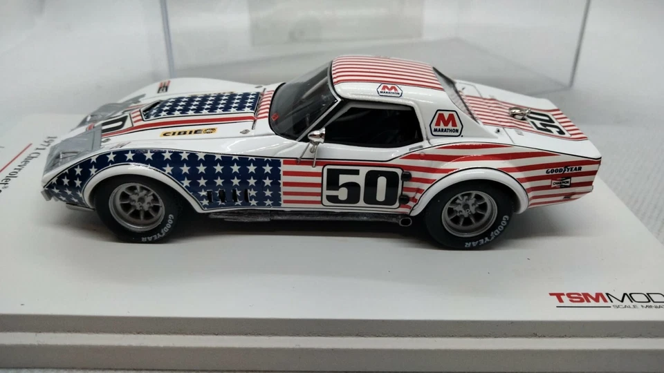 TSM MODEL CHEVROLET CORVETTE NR 50  DAYTONA 24 h scala 1:43 - Immagine 2 di 4