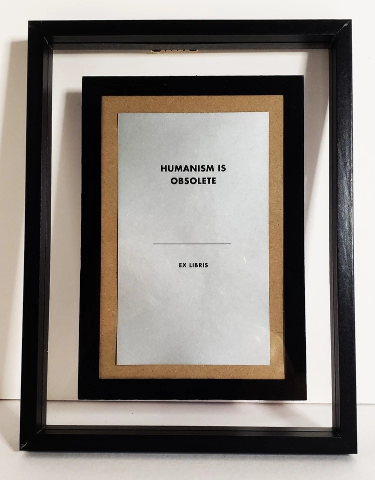 JENNY HOLZER TRUISM Original Edición Limitada LITOGRAFÍA ENMARCADA HUMANISMO Foto 2 de 2