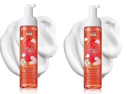 Kids Super Foam Body Wash Bath - 8.4 Fl Oz Each No Tears - New 2 Pack - Picture 6 of 8