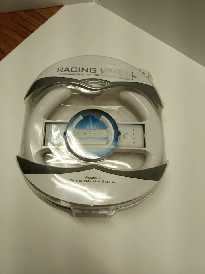Nintendo WII Intec Racing Wheel  BRAND NEW , G5685, in package - Image 2 of 3