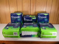 6 PACKS PREVAIL UNDERPADS 25 COUNT EACH LARGE 23"x36" MOISTURE PROOF BARRIOR