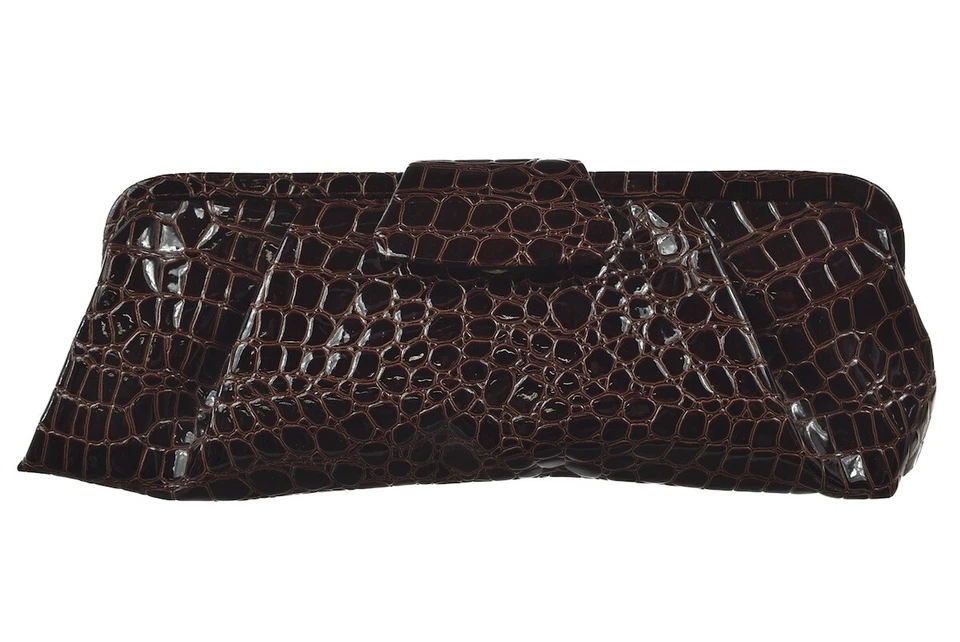 Bolso de mano Big Buddha para mujer talla S marrón texturizado bolso de noche monederos Foto 2 de 4