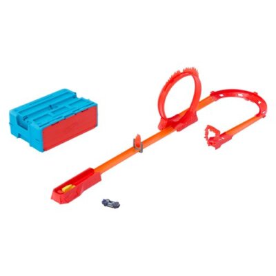 HOT WHEELS Track Builder Box Fire Expansion Playset Mattel HMC04 