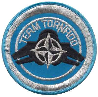 RAF Panavia Tornado Tri-National Embroidered Patch Badge - LAST FEW