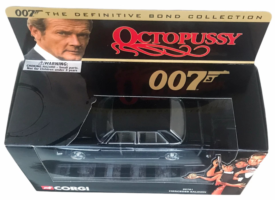 Corgi Definitive James Bond Collection 007 Octopussy Mercedes Saloon NEW 2001 - Image 2 of 4