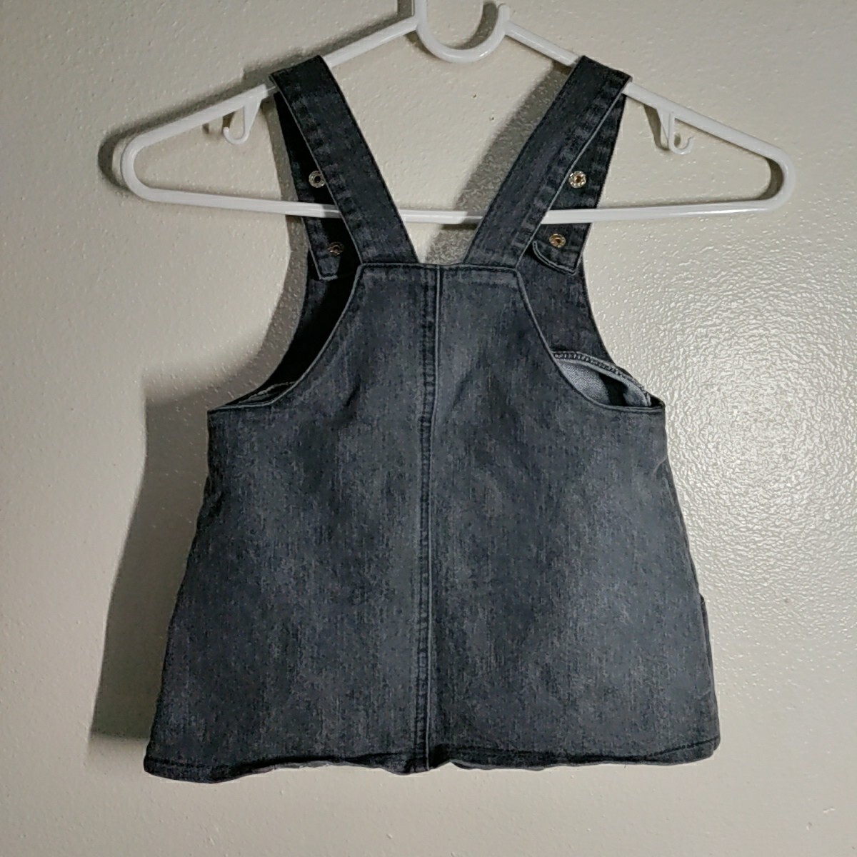 Disney Mickey & Minnie Mouse Overall Skirt Jean Denim Jumper