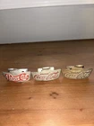 3 Vintage Bottle Openers Pepsi Coca-Cola Cast Iron Wall Mounted Collectible Lot