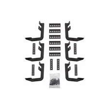 Dee-Zee Mounting Brackets For Ram 1500 2019 | Rough Step | Texture Black