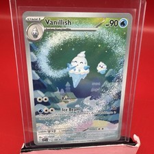 Pokemon Vanillish Illustration Rare White Flare 112/086 English