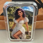 Bullion Baddies Lust For Bust - 1 OZ Silver Bar With COA Marlee Gras - NICE
