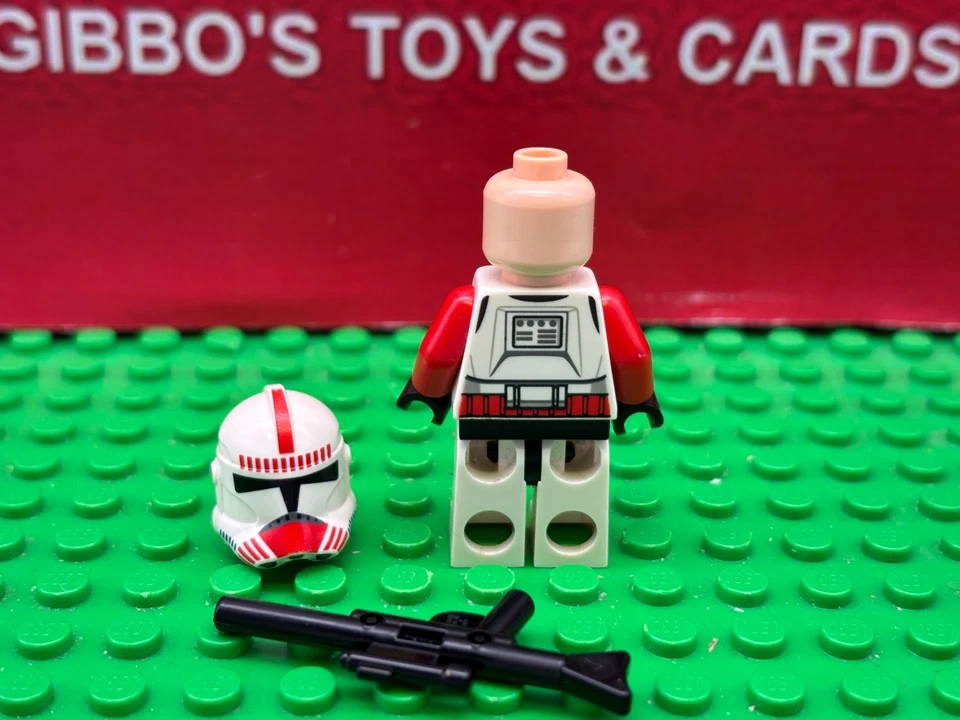 LEGO RARE CLONE SHOCK TROOPER minifigure STAR WARS set 75046 sw0531 figure - Image 3 of 4