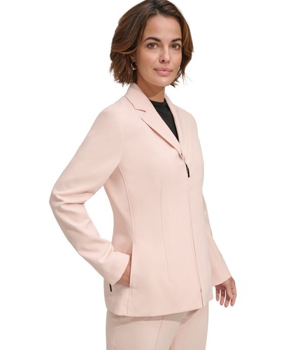 DKNY Women's Zip-Front Jacket - Picture 3 of 10