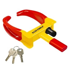 Trailer Lock Universal Adjustable Car Tire Lock Heavy Duty Anti Theft Wheel 